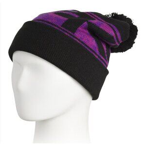 NEW Oakley Pom Beanie Wanderlust BLACKOUT Snowboarding Winter Snowboard Hat